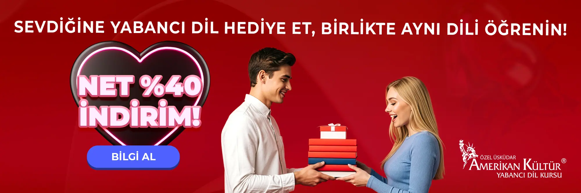 Sevdiğine Yabancı Dil Hediye Et, Birlikte Aynı Dili Öğrenin!